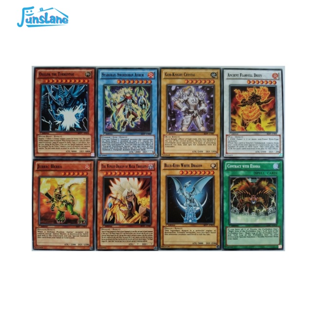 Bộ 41 Thẻ Bài Trò Chơi Yugioh Tiếng Anh Kèm Hộp Sắt