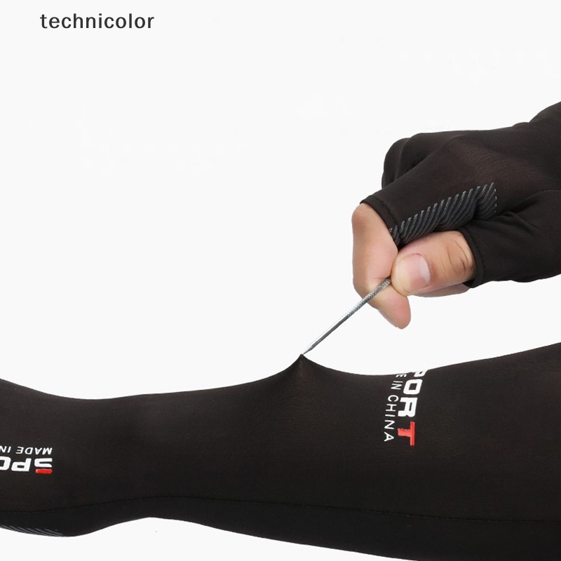 1 Cặp Ống Tay Áo Chống Tia UV Đi Xe Đạp Câu Cá 5 Ngón