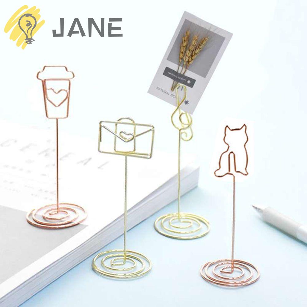 Kẹp Giấy Kim Loại Kẹp Ảnh Để Bàn Trang Trí Tiệc Cưới