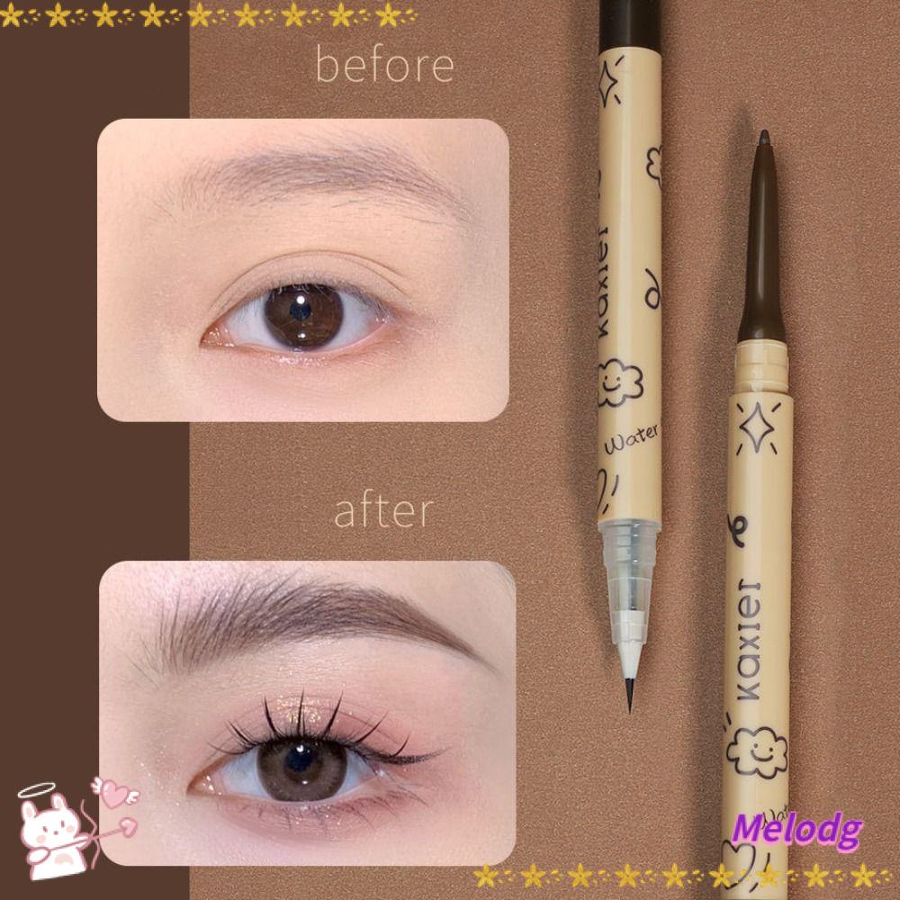 Bút Kẻ Lông Mày Dạng Lỏng Tự Nhiên 2 Trong 1 Siêu Mỏng Chống Thấm Mồ Hôi