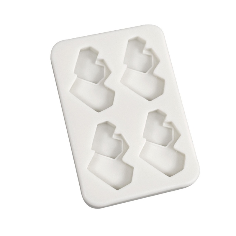 Khuôn Silicone Làm Bánh Hình Trái Tim Đôi Xinh Xắn