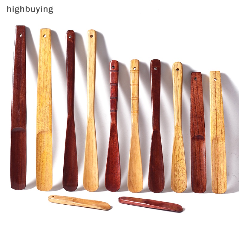 1 Dụng Cụ Hỗ Trợ Mang Giày Bằng Gỗ 16 / 32cm