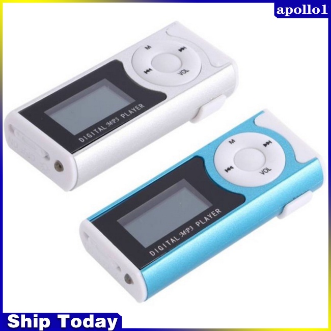 Máy Nghe Nhạc MP3 Màn Hình Lcd Hỗ Trợ Thẻ Nhớ Micro Tf Sd