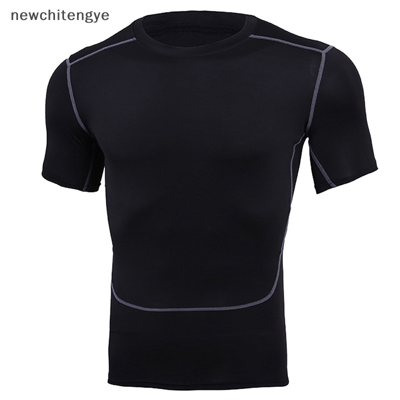 Áo Thun Ôm Sát Tay Ngắn Dáng Dài Khô Thoáng Nhanh Thời Trang Cho Nam Và Nữ