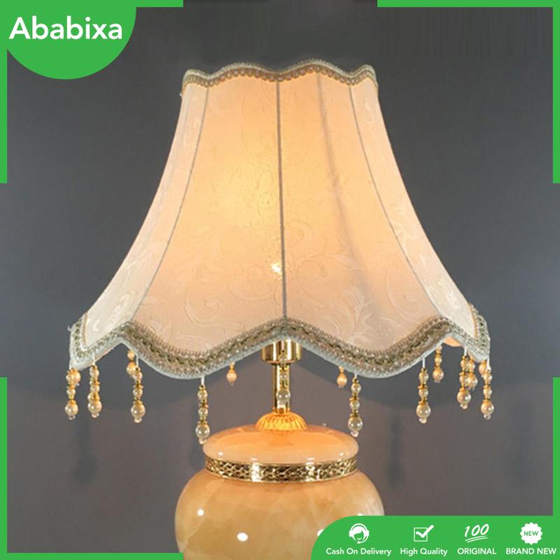 [Ababixa] Chụp Đèn Treo Bằng Vải Thủ Công Đơn Giản Cố Định Bóng Đèn Cố Định Đảo Phòng Ngủ Khách Sạn