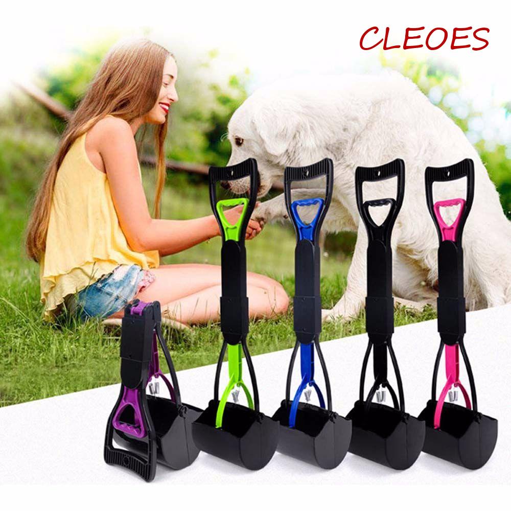 Dụng Cụ Dọn Dẹp Phân Chó Mèo Cán Dài Có Thể Gập Lại