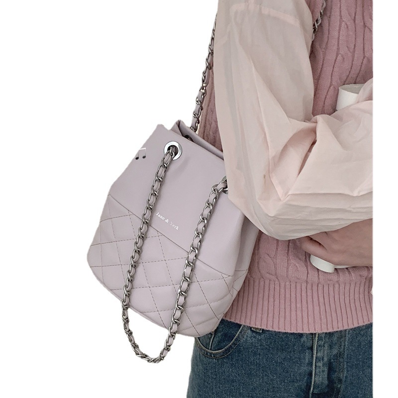 Túi Đeo Chéo Vai Kiểu Hàn Quốc Họa Tiết Thêu Thời Trang Sành Điệu Cho Nữ