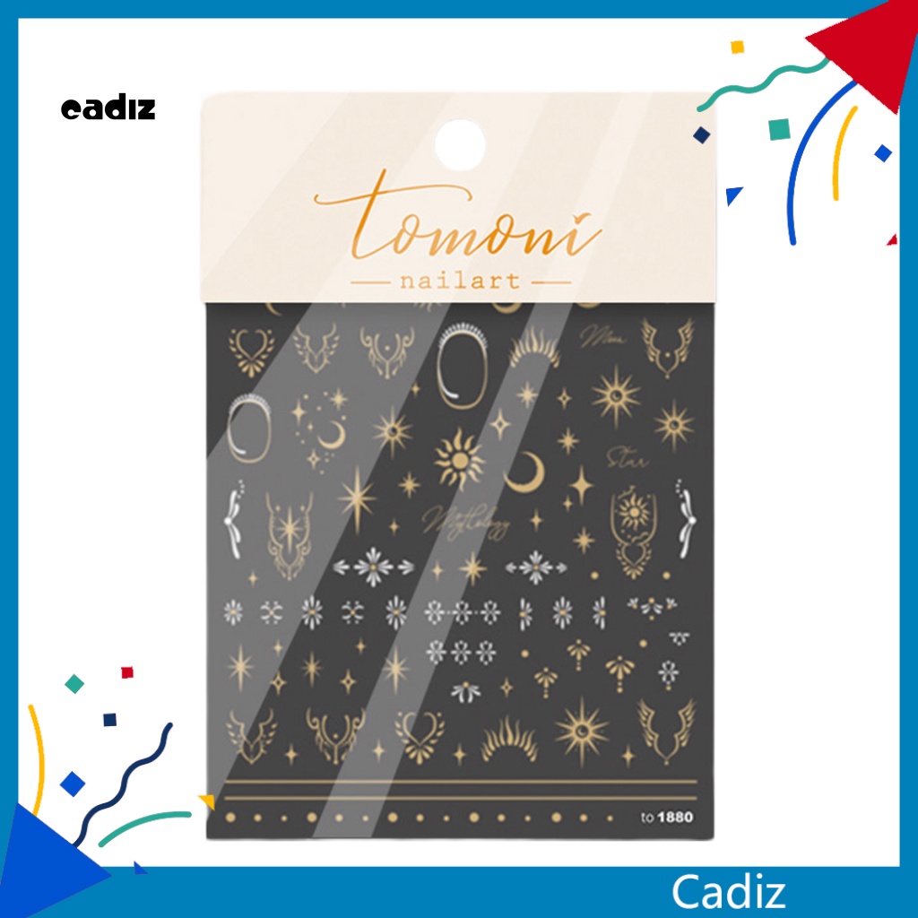 Miếng Dán Trang Trí Móng Tay Nghệ Thuật Siêu Mỏng Họa Tiết Sáng Tạo