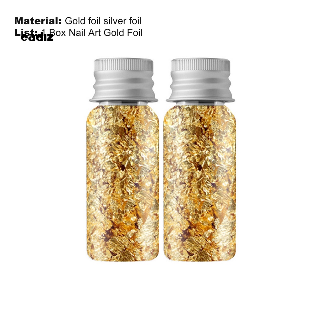 1 Hộp Lá Vàng Lấp Lánh Dùng Trang Trí Móng Tay Nghệ Thuật