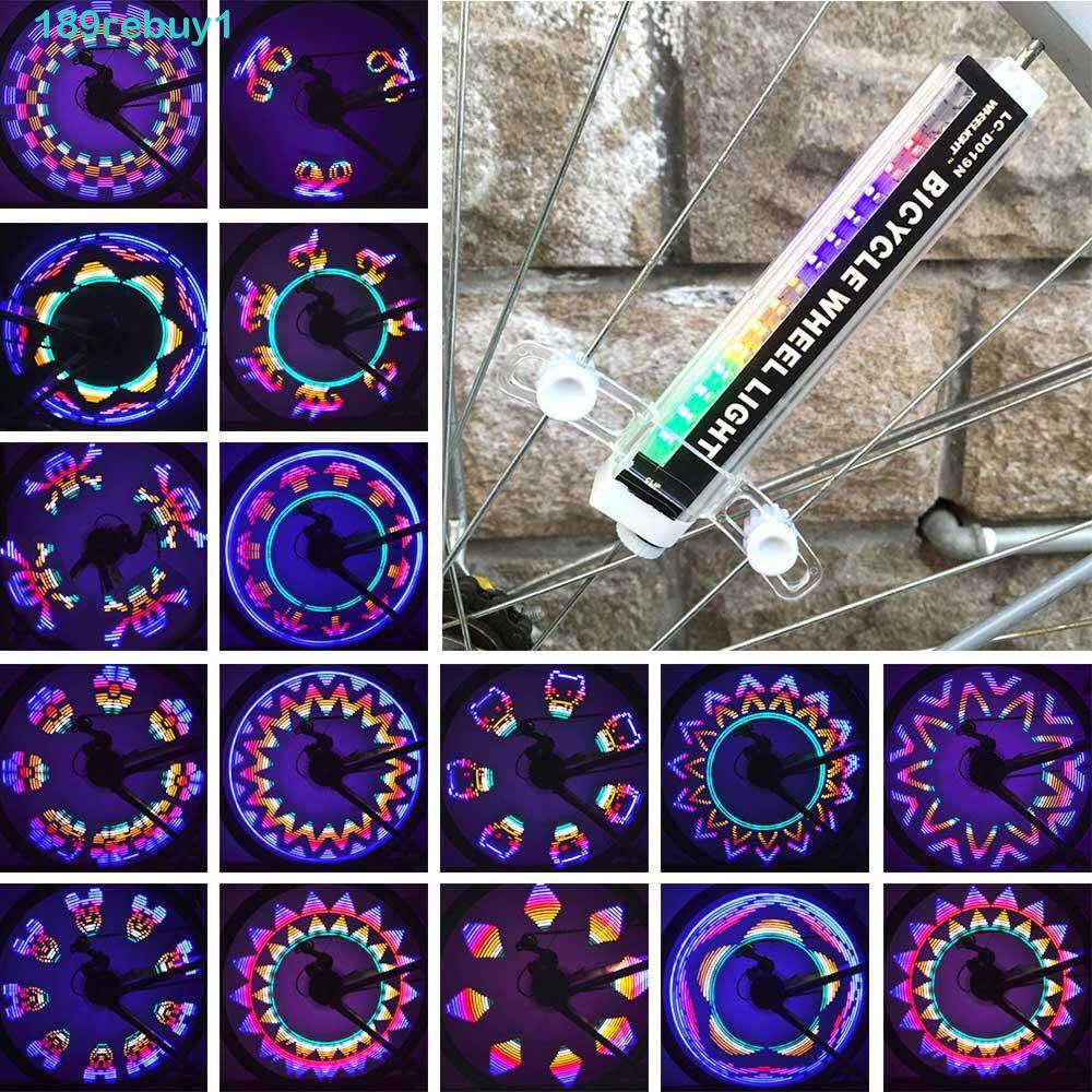 Đèn Led RGB Gắn Căm Xe Đạp Leo Núi REBUY1 Trang Trí