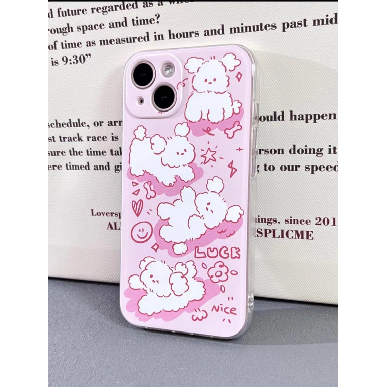 ✅Ốp Điện Thoại Trong Suốt In Hình Gấu Dễ Thương Cho Iphone 13 1412 14promax 1113 Pro NAJ1