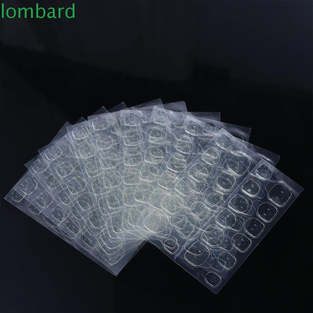 Set 10 Tấm Băng Keo Hai Mặt Dán Móng Tay Giả Chống Nước