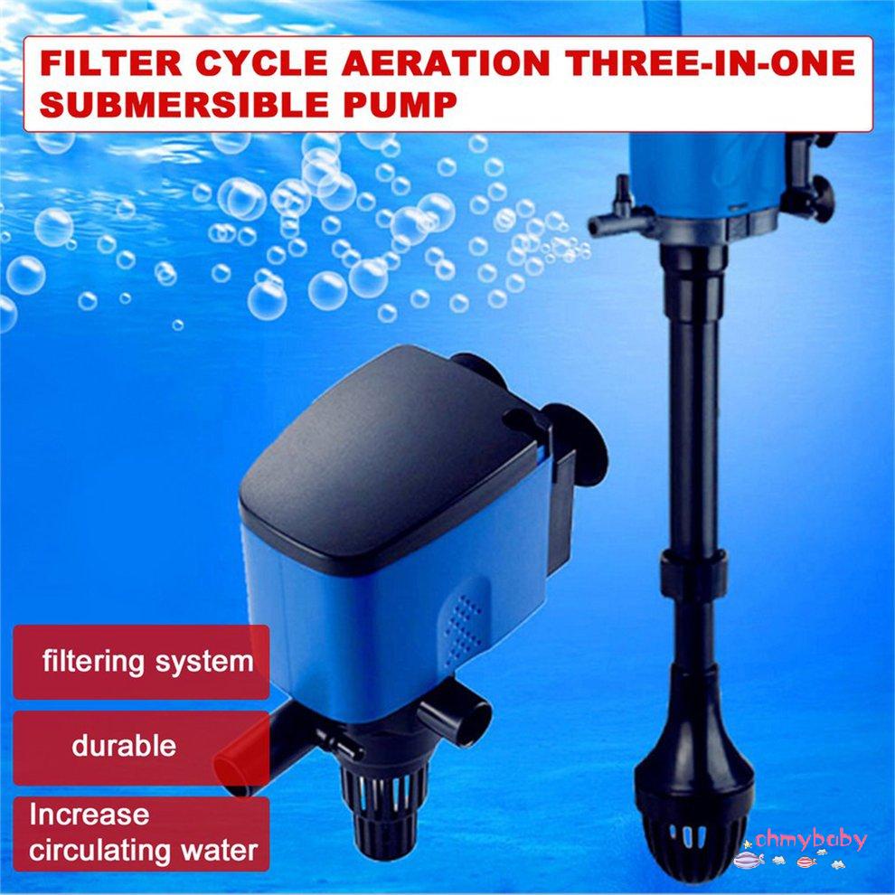 [Trong kho] Đa Năng 3 Trong 1 Bể Cá Lọc Oxy Không Khí Bơm Nước Hệ Thống Lưu Thông Cho Tăng [P/16]
