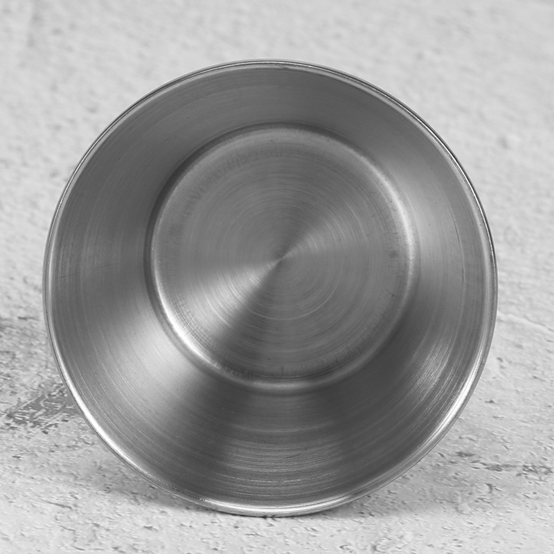 1 Bộ 10 Chén Đựng Nước Sốt Bằng Thép Không Gỉ 2.5Oz 70Ml