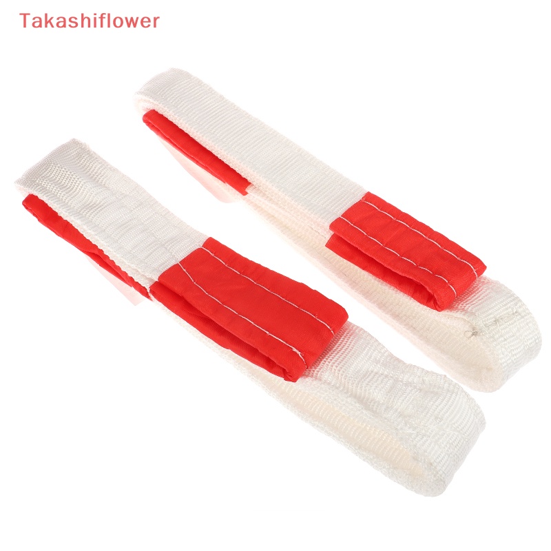 (Takashiflower) Dây Thắt Lưng Phẳng Chống Mài Mòn 1Tx1M 2Tx1M Màu Trắng Chất Liệu Polyester