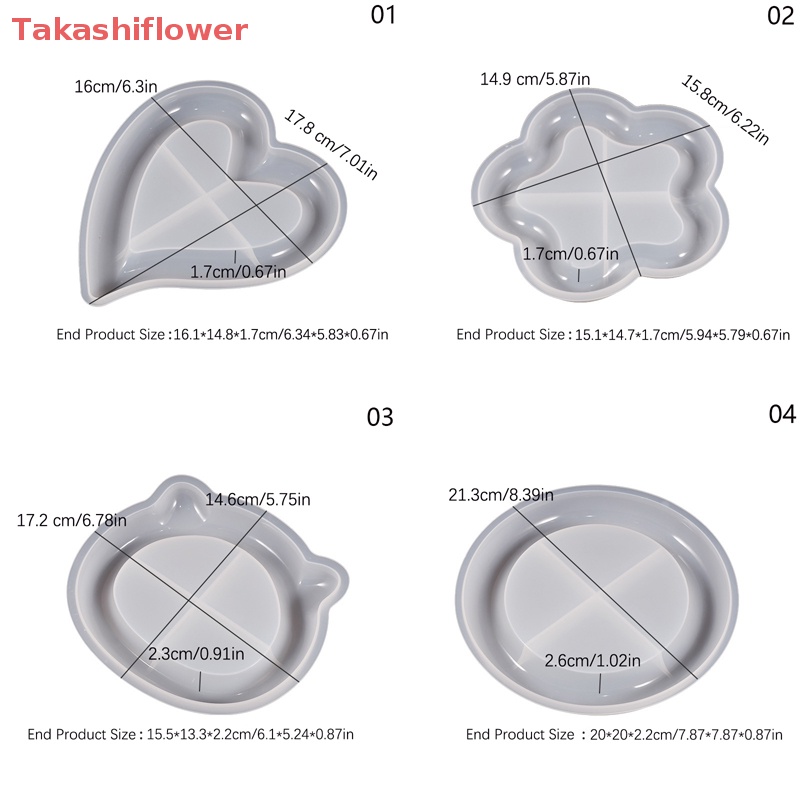 Khuôn Silicone Làm Khay Đựng Đồ Trang Sức Tiện Dụng
