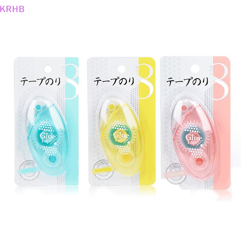 Băng Keo Hai Mặt Họa Tiết Chấm Bi Dùng Trang Trí Album Ảnh Trường Học DIY Mới