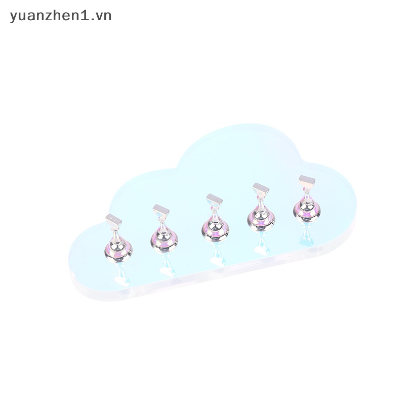 Giá Đỡ Trưng Bày Móng Tay Giả Hình Đám Mây Bằng Acrylic