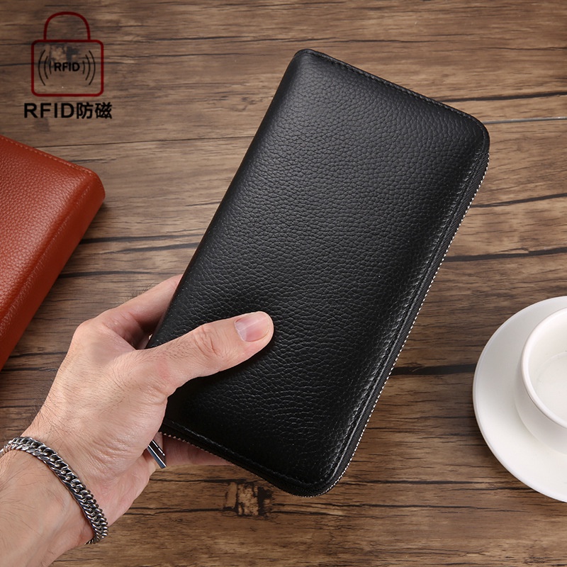 Ốp Bọc Hộ Chiếu Có Ngăn Đựng Thẻ Bằng Chất Liệu Da Dành Cho Nam Và Nữ