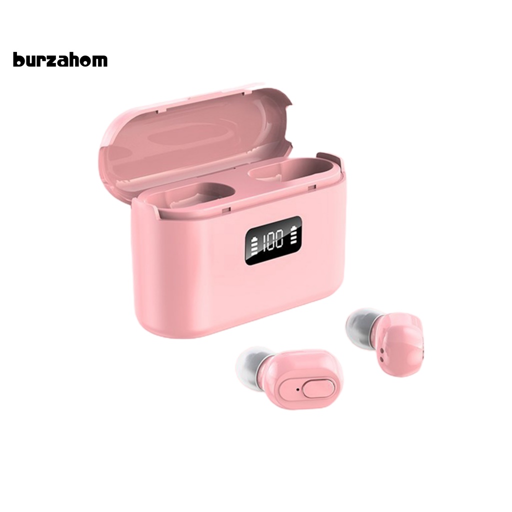 Tai Nghe Bluetooth 5.1 Không Dây TWS Cảm Ứng Thông Minh Có Thể Sạc Lại Kèm Mic
