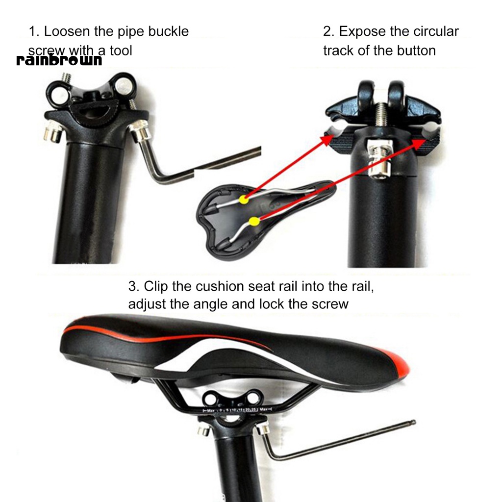 Yên Xe Đạp Giả Da Dày Dặn Hấp Thụ Sốc Chất Lượng Cao