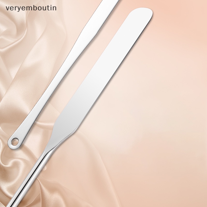 Que Trộn Kem Nền Trang Điểm Bằng Thép Không Gỉ