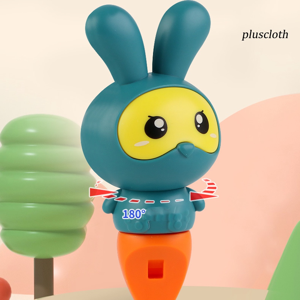 < Plus > Còi Thổi Hình Hoạt Hình Vui Nhộn Có Dây Đeo Dễ Mang Theo Cho Trẻ Em