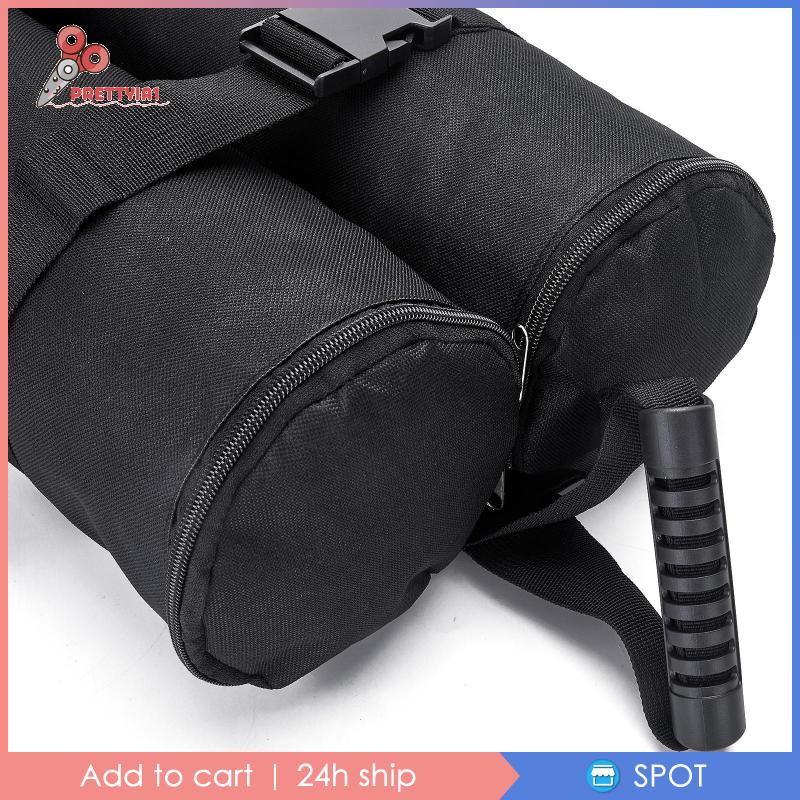 [Prettyia1] Túi Cát Màu Đen Để Dựng Lều Mái Hiên Không Cát