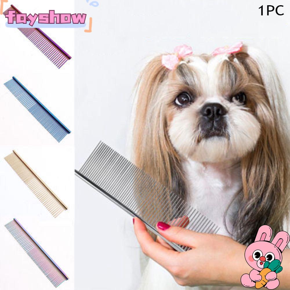 1 Lược Chải Lông Thú Cưng Bằng Thép Chất Lượng Cao