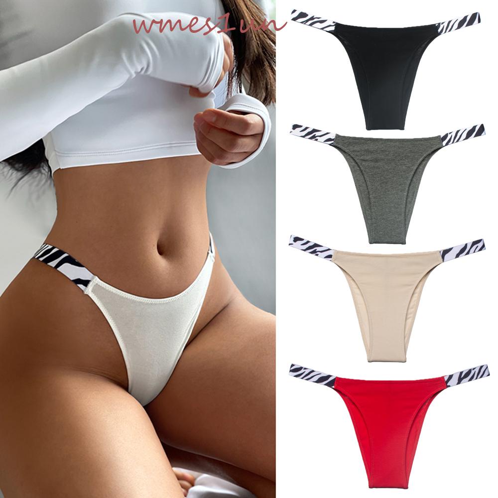 Quần Lót Thể Thao WMES15H Chất Liệu Cotton Không Đường May Lưng Thấp Thoải Mái Gợi Cảm