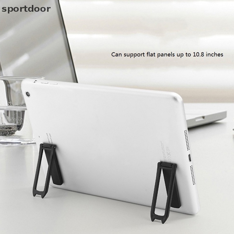 [sportoutdoor] 1 Giá Đỡ Điện Thoại / Máy Tính Bảng Để Bàn Có Thể Gập Lại Nhỏ Gọn Sáng Tạo Ngang [out]