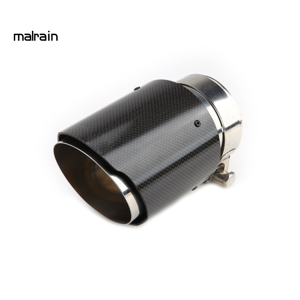 Ống Xả Khí Bằng Sợi Carbon 75mm Thay Thế Chuyên Dụng Cho Xe Hơi