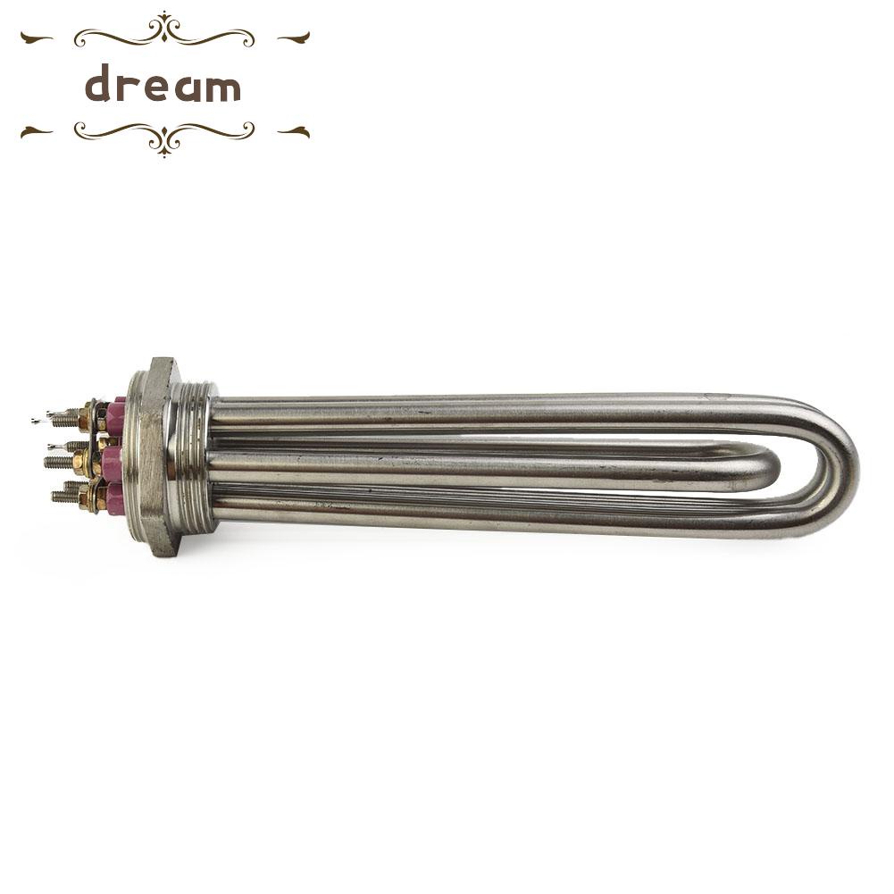 【DREAMLIFE】Heating Pipe Accessories Replacement 1 Set 230V <0.5 MA. Stainless Steel