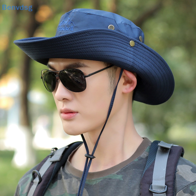 Mũ Bucket Panama Chống Nắng Ngoài Trời Thời Trang Mùa Hè Cho Nam Giới