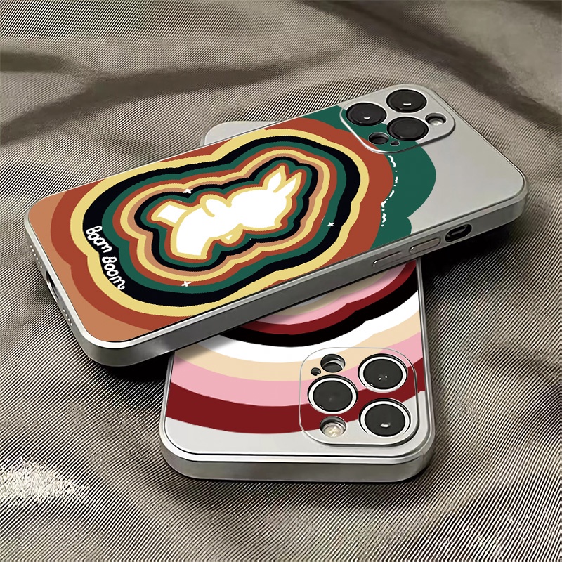 Ốp Điện Thoại Silicon TPU Mềm Mạ Điện Chống Sốc Cho IPhone 14 13 12 Pro Max 11 XS XR X 8 + 7 6S Plus