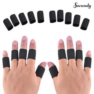 Set 10 Đai Quấn Bảo Vệ Ngón Tay Co Giãn Hỗ Trợ Giảm Đau Khớp Khi Chơi Thể Thao