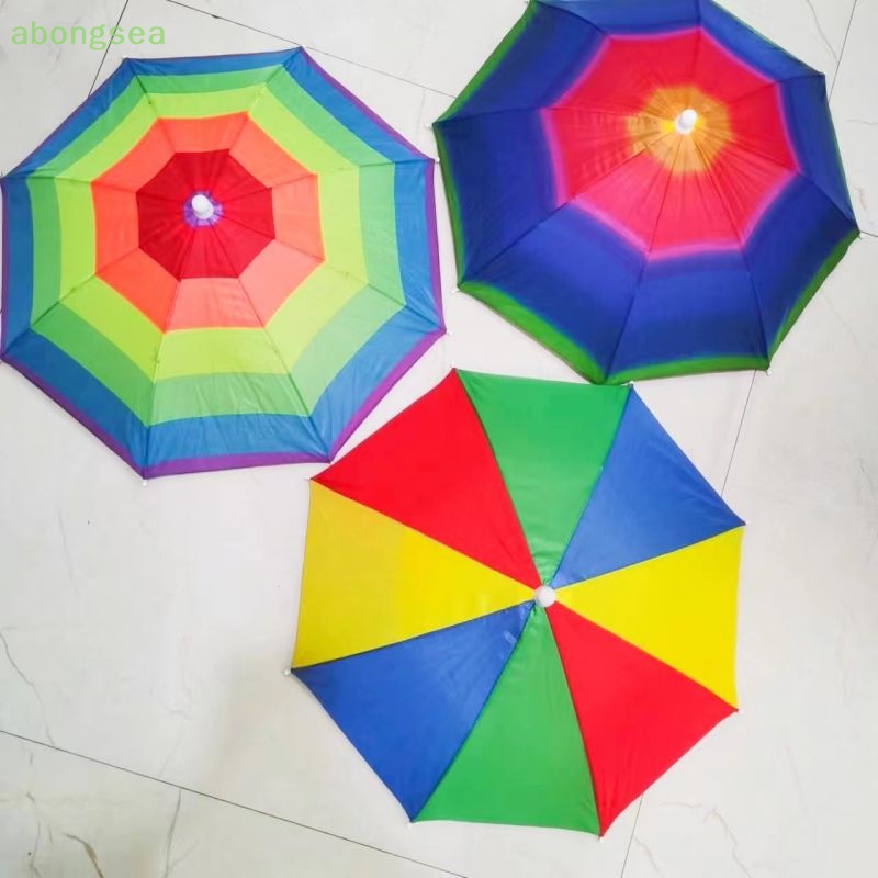 Dù Gấp Chống Tia UV Dùng Đi Câu Cá / Cắm Trại Ngoài Trời Tiện Dụng