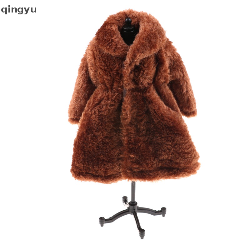 Áo Khoác Lông Giữ Ấm Mùa Đông Thời Trang Cho Búp Bê Phụ Kiện Chuyên Dụng Dành Cho Xe Hơi