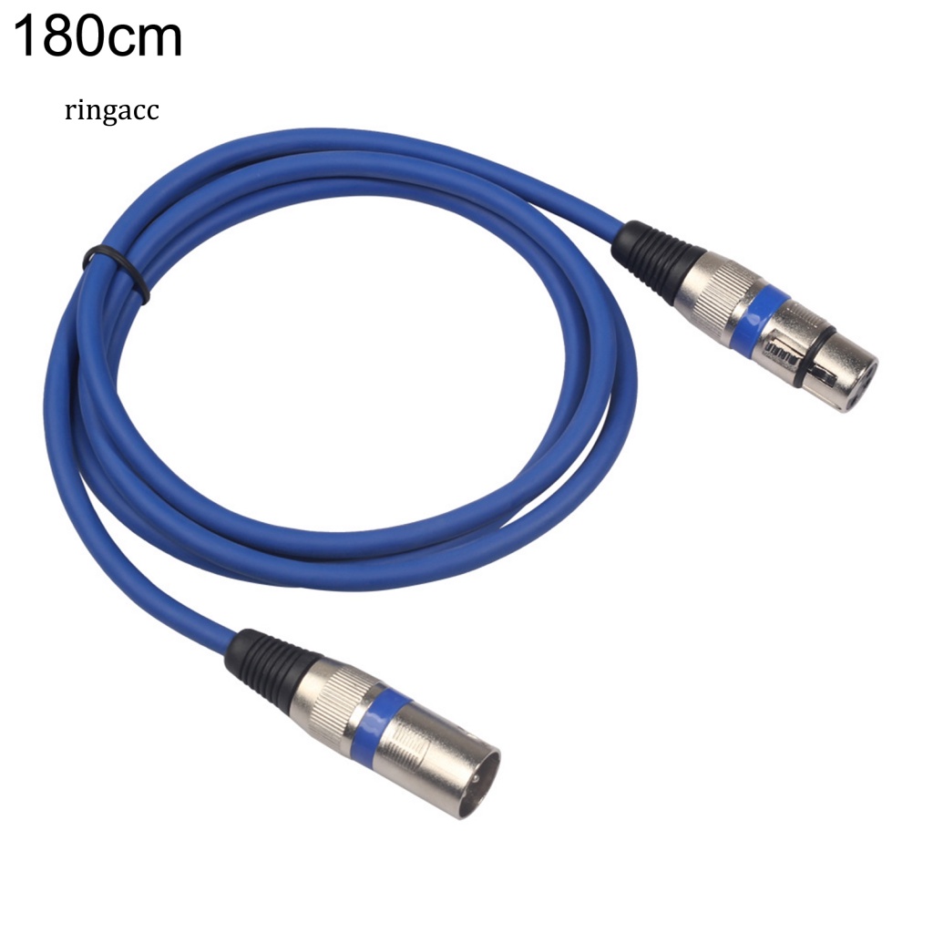 Dây Cáp Âm Thanh Chống Nhiễu 100 / 180cm 3Pin XLR Male Sang Female Cho Micro AUX