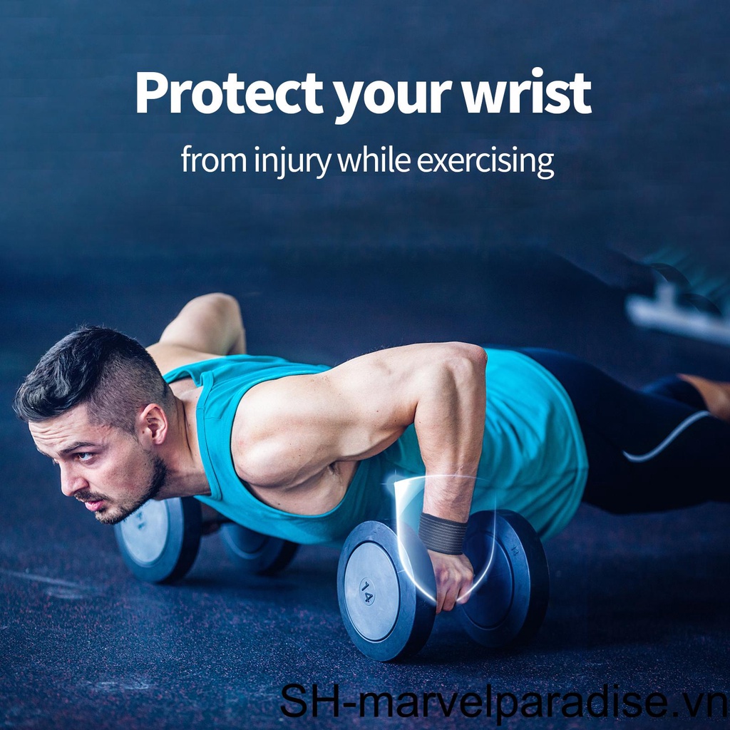 Set 4 Đai Quấn Bảo Vệ Cổ Tay Thoáng Khí Hỗ Trợ Leo Núi