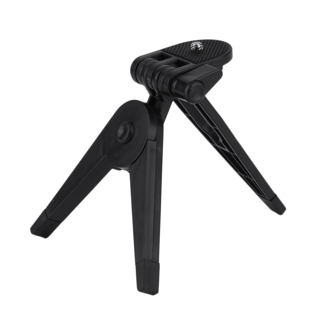 Portable Mini Plastic Foldable Photography Tripod Table Desk Stand Mounting Bracket For Camera Camcorder Dslr Slr Black Hot [Q/1]