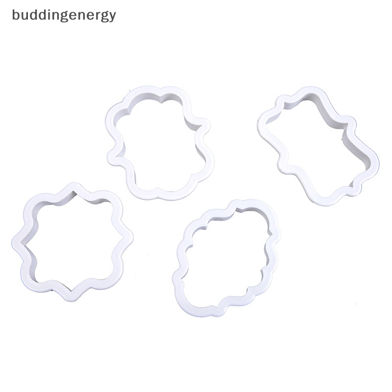 Set 4 Khuôn Nhựa Cắt Tạo Hình Bánh Quy Độc Đáo Tiện Dụng