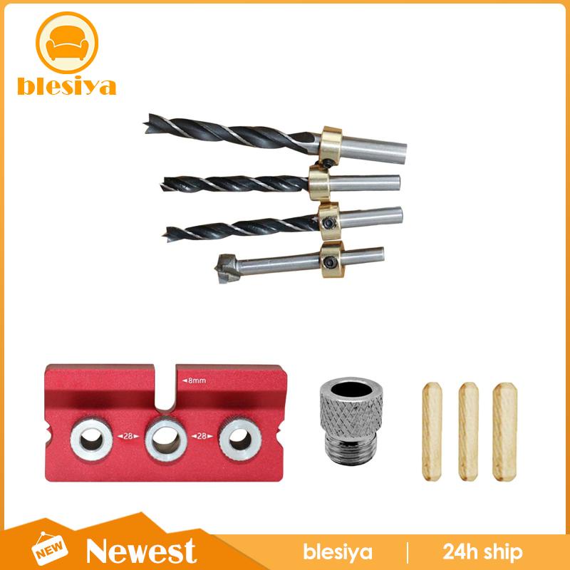 Bộ Dụng Cụ Định Vị Lỗ Khoan Chuyên Dụng Làm Mộc