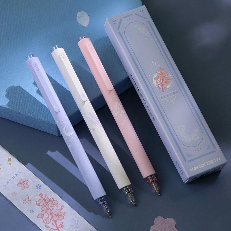 Bút gel Kaco SAKURA hoa anh đào ngòi 0.5mm