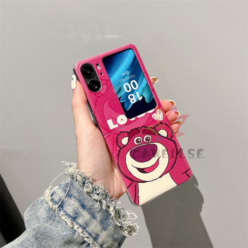 Ốp Điện Thoại PC Cứng Trong Suốt Nắp Gập Chống Sốc In Họa Tiết Hoạt Hình Dễ Thương Dành Cho OPPO Find N2