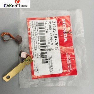 Chính Hãng| Chỗi than đề , khởi động xe Dream, Wave, Future zin -