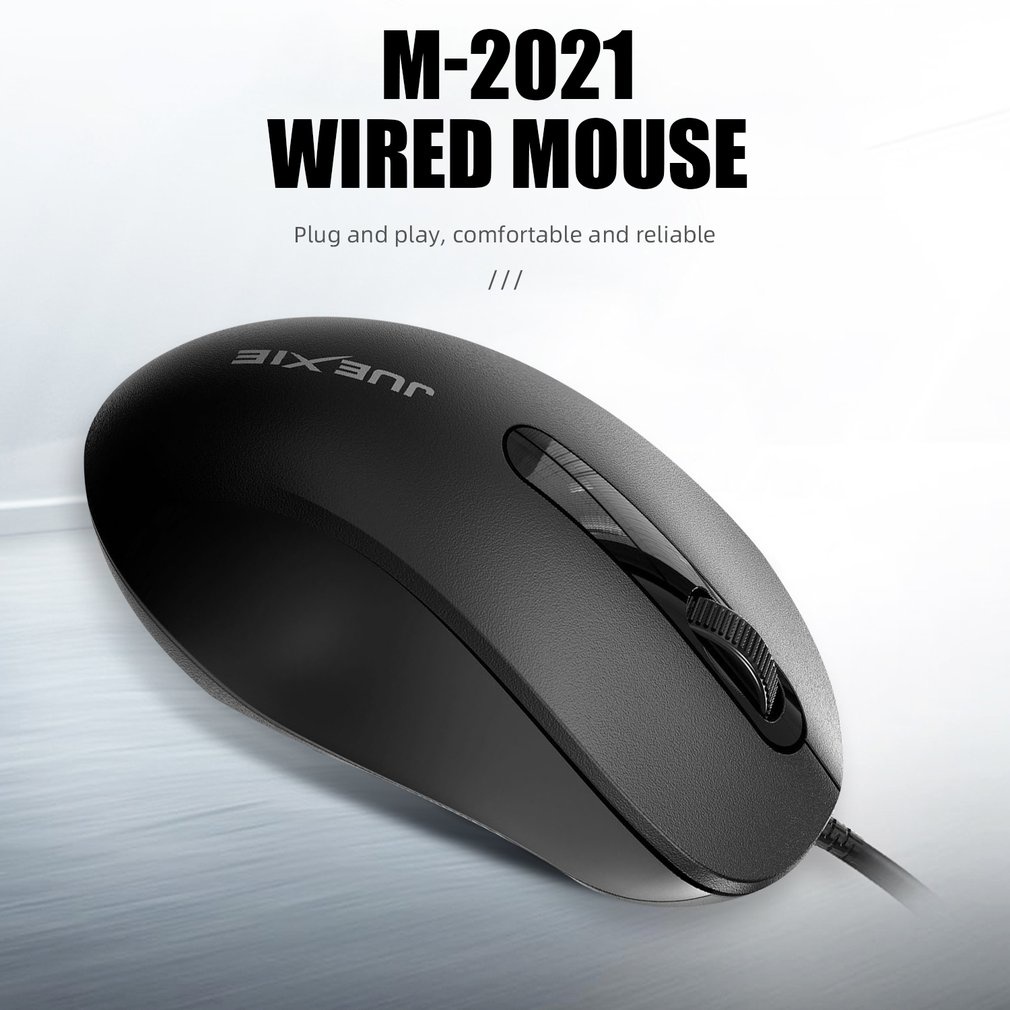 Wire Mouse 1000Dpi Silent Ergonomic Usb Portable Gaming Office Desktop Laptop Computer Accessories [Q/14]