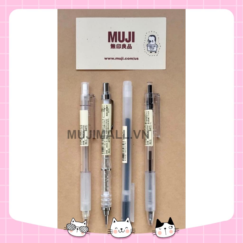 Muji Bút chì bấm Muji  2 loại bestsaler và Gôm Muji Bút ielts