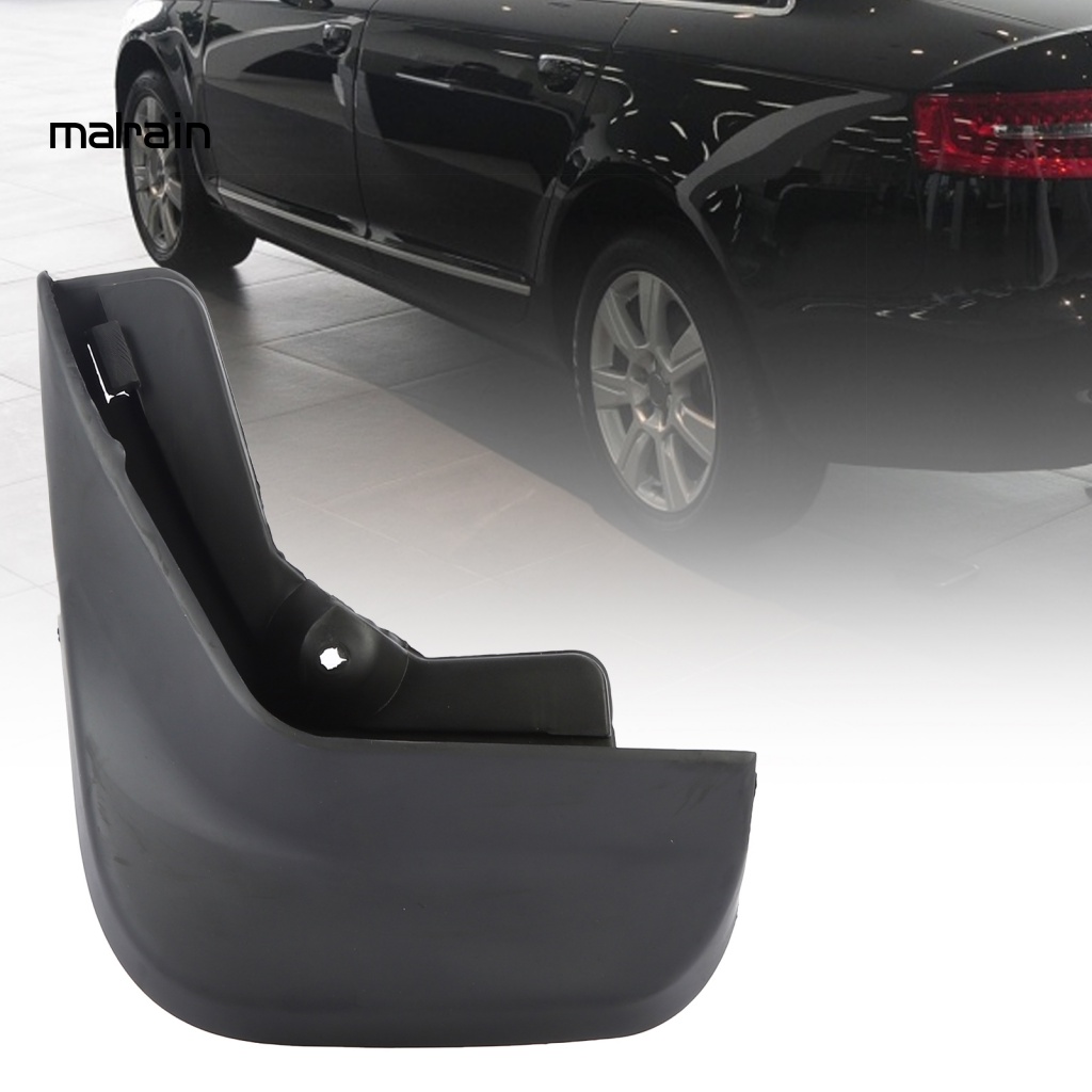 Set 4 Tấm Chắn Bùn LB-SY-532 Bằng ABS Màu Đen Chống Đóng Băng Cho Audi A6L 06-11