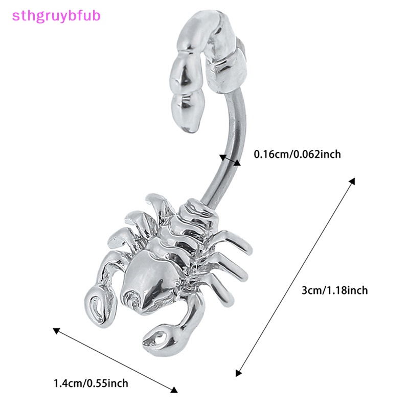 Khuyên Rốn Hình Bọ Cạp Đơn Giản Cá Tính
